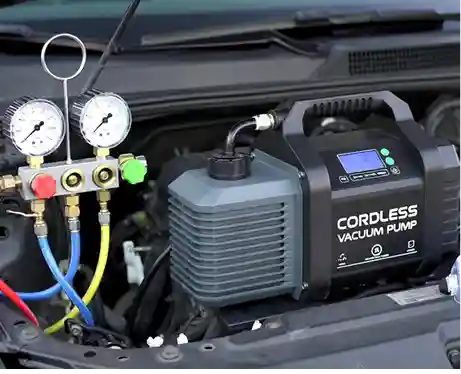 Изображение-вакуумирование системы