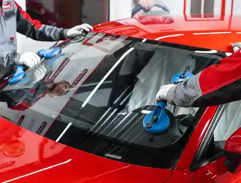 Изображение-замена лобового стекла автомобиля